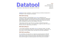 Desktop Screenshot of datatool.com