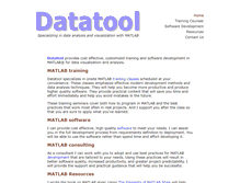 Tablet Screenshot of datatool.com